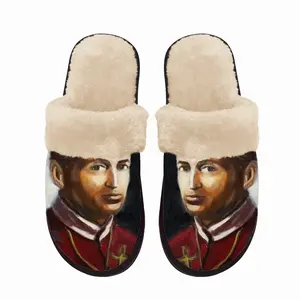 Men Saint Alfonso Liguri Fuzzy Slippers