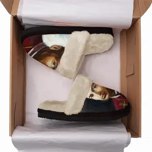 Men Saint Alfonso Liguri Fuzzy Slippers