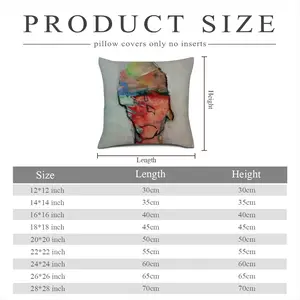 Strange Linen Throw Pillow (Multi-Size)