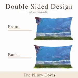 Happens By The Sea Polyester Pillow (Rectangle, Multi-Size)