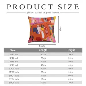 Citric Acid Linen Throw Pillow (Multi-Size)