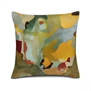 Desert Crossing Linen Throw Pillow (Multi-Size)