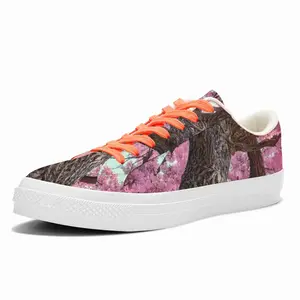 Men Magic Tree #01 Low Top Canvas Shoes