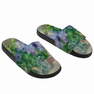 Men The Spring Flowers Slip On Slippers