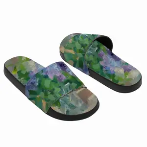 Men The Spring Flowers Slip On Slippers