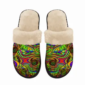 Men Ondulatoire Fuzzy Slippers