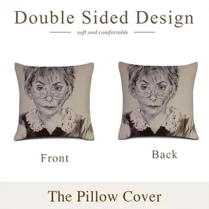 Judge & Jury Linen Throw Pillow (Multi-Size)