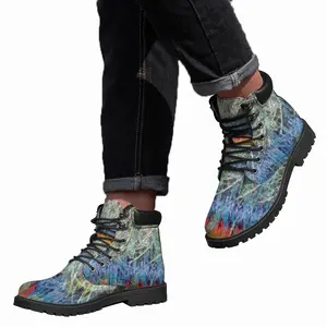 Men Stringstrata Mid Top Boots