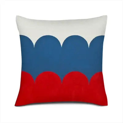 Flag 6 Linen Throw Pillow (Multi-Size)