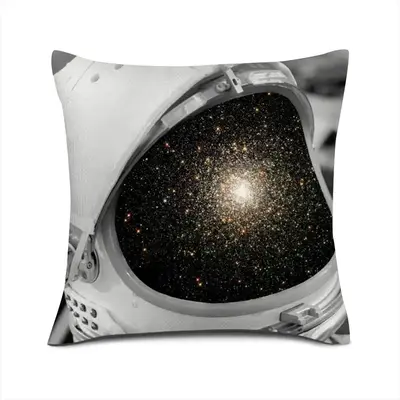 Astronaut Linen Throw Pillow (Multi-Size)