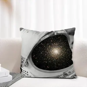 Astronaut Linen Throw Pillow (Multi-Size)