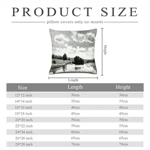 By The River Linen Throw Pillow (Multi-Size)