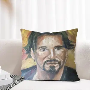 Al Pacino Linen Throw Pillow (Multi-Size)