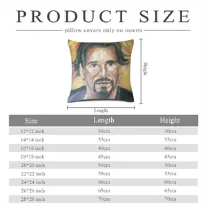 Al Pacino Linen Throw Pillow (Multi-Size)