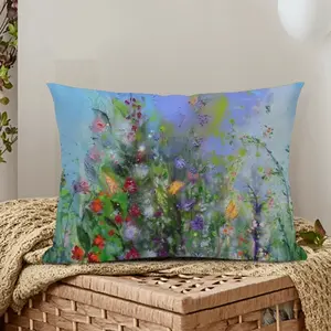 Waiting For Rain Polyester Pillow (Rectangle, Multi-Size)