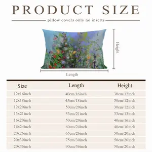 Waiting For Rain Polyester Pillow (Rectangle, Multi-Size)