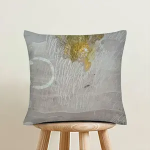 Rainy Day Linen Throw Pillow (Multi-Size)