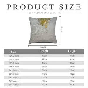 Rainy Day Linen Throw Pillow (Multi-Size)