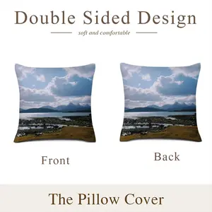 Cold Spring Day Linen Throw Pillow (Multi-Size)