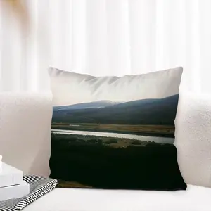 Flow Country Linen Throw Pillow (Multi-Size)