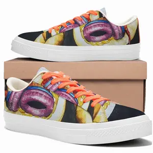 Men Dj Low Top Canvas Shoes