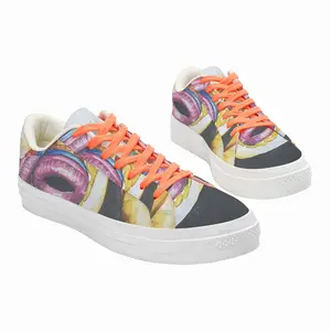 Men Dj Low Top Canvas Shoes