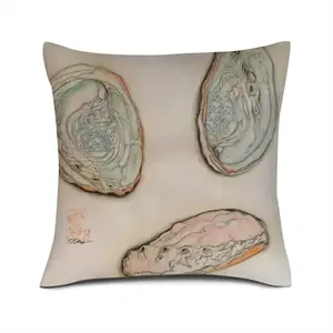 Abalone Linen Throw Pillow (Multi-Size)