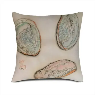 Abalone Linen Throw Pillow (Multi-Size)