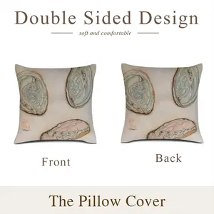 Abalone Linen Throw Pillow (Multi-Size)