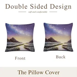 Reflection Linen Throw Pillow (Multi-Size)