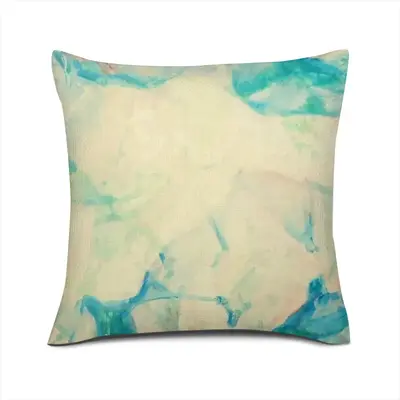 Blizzard Linen Throw Pillow (Multi-Size)