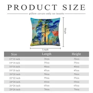 A Cooling Place Linen Throw Pillow (Multi-Size)