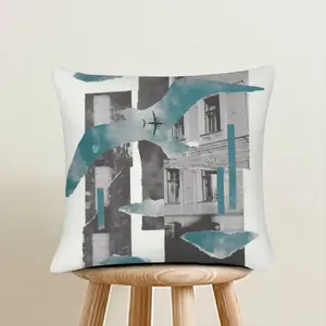 Vacation Linen Throw Pillow (Multi-Size)