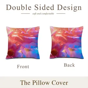 Flower Kiss 04 Linen Throw Pillow (Multi-Size)