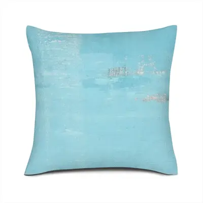 Blue Shoes Linen Throw Pillow (Multi-Size)