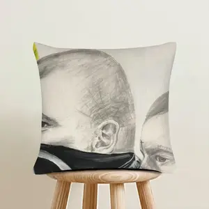 Skinheads Linen Throw Pillow (Multi-Size)