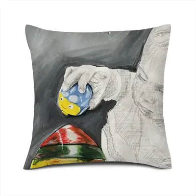 Fat Boy Linen Throw Pillow (Multi-Size)