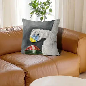 Fat Boy Linen Throw Pillow (Multi-Size)