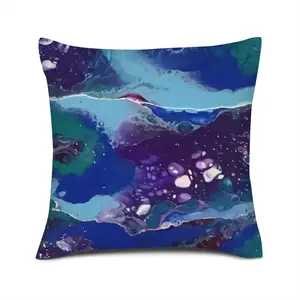 Creek Bed Linen Throw Pillow (Multi-Size)