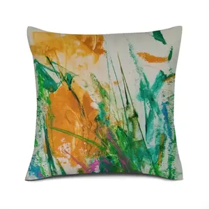 Spring Linen Throw Pillow (Multi-Size)