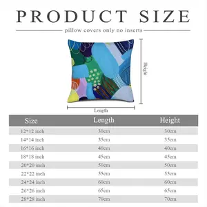 Flashy Emotions Linen Throw Pillow (Multi-Size)