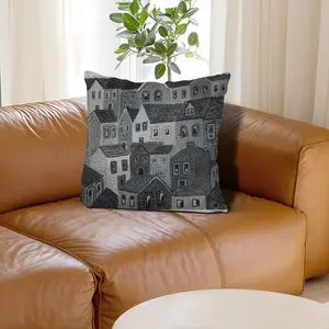 You Are Being Watched 3 Linen Throw Pillow (Multi-Size)