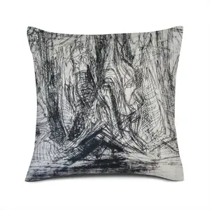 Smithfield Market London Linen Throw Pillow (Multi-Size)