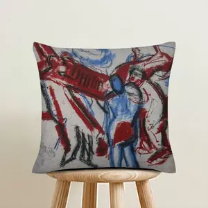 Smithfield Meat Market Linen Throw Pillow (Multi-Size)