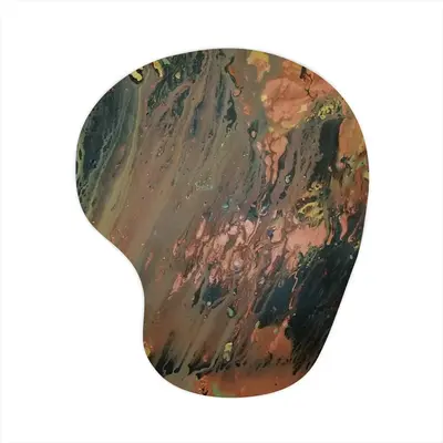 Bronze Abstraction Mouse Pad (Wrist Rest)