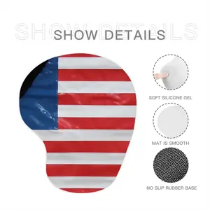 Pubic Flag United States Mouse Pad (Wrist Rest)