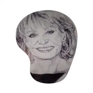 Barbara Walters Mouse Pad (Wrist Rest)