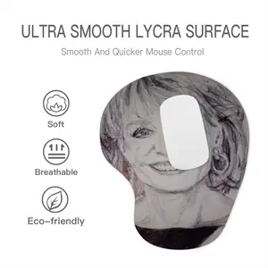 Barbara Walters Mouse Pad (Wrist Rest)