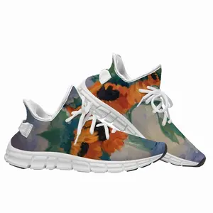 Men Sunflowers Woven Training Shoes