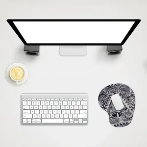 The All Seeing Eye Mouse Pad (Wrist Rest)